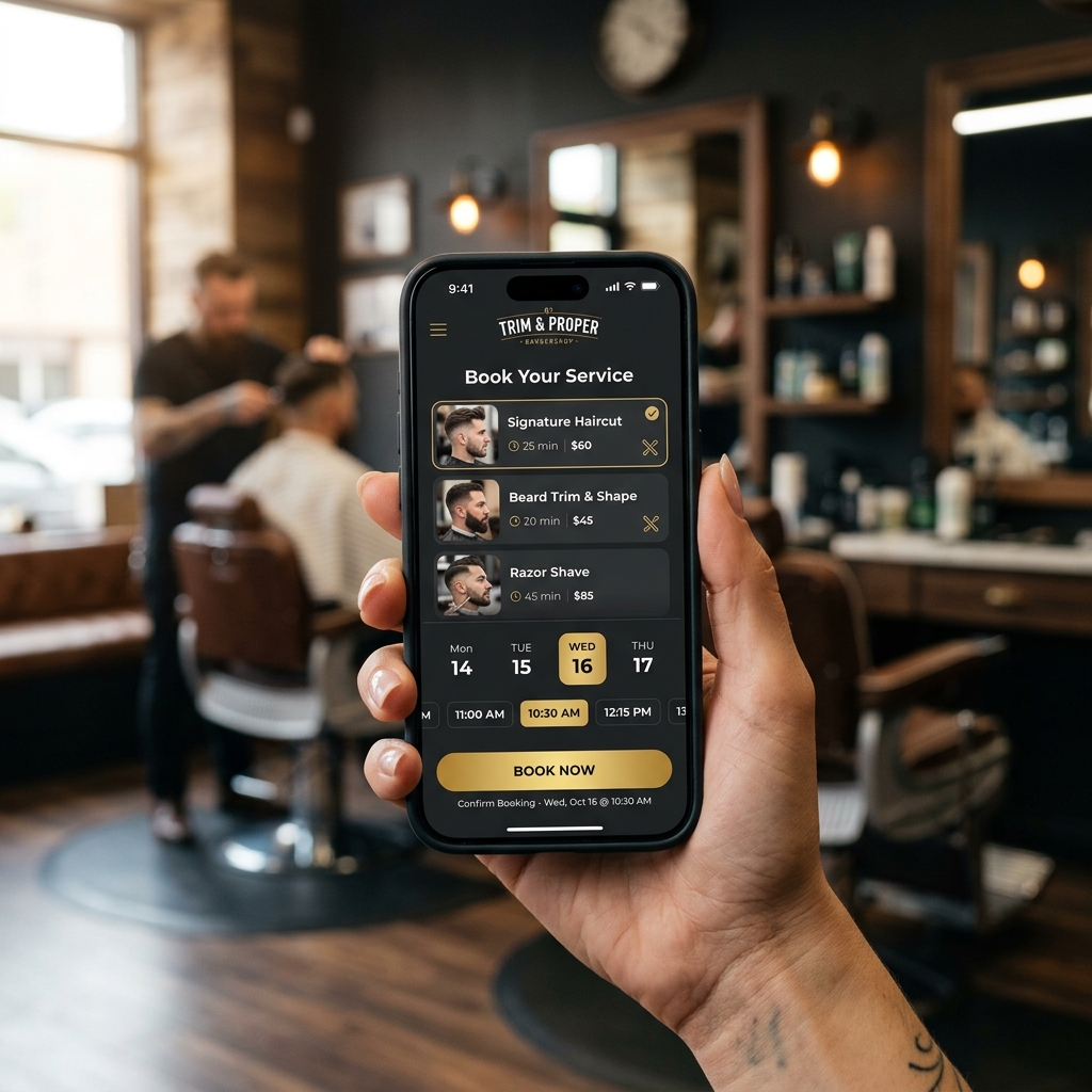 App de Barbearia