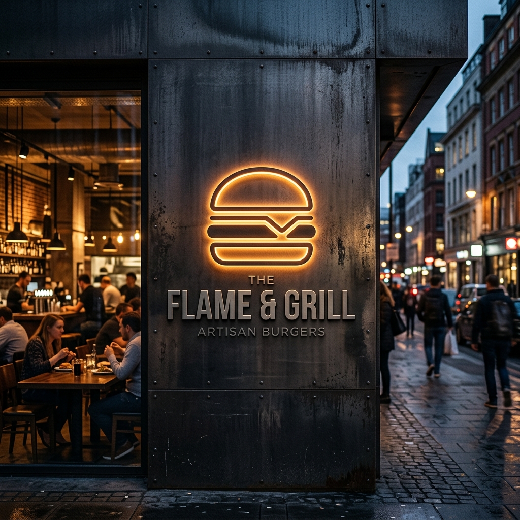 Hamburgueria Premium Logo